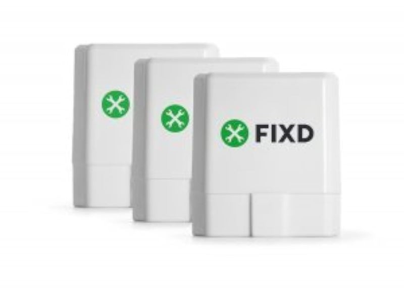 FIXD Bluetooth OBD2 Scanner for Car - Car Code Readers & Scan Tools for iPhone & Android - Wireless OBD2 Auto Diagnostic Tool to Check Engine & Fix All Cars & Vehicles â€˜96 or Newer (3 Pack) - Image 1
